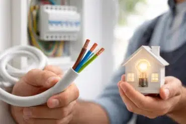 2.5 Mm 3 Core Cable used in modern home electrical wiring installation