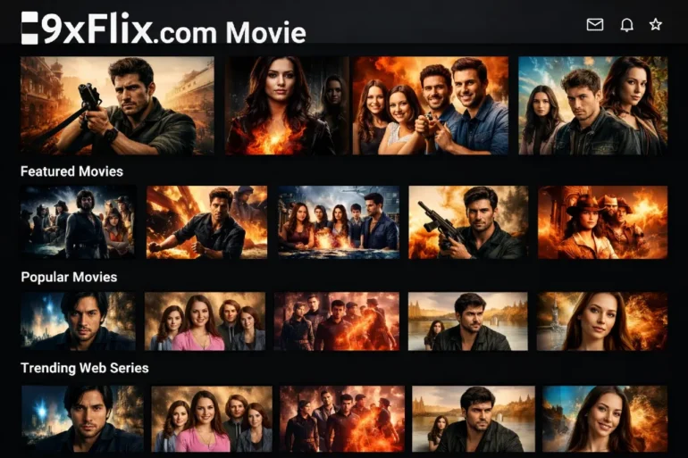 9xflix Com Movie search page for free HD movies and web series online