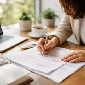 Business Description Editing Guidelines content writing and editing process concept