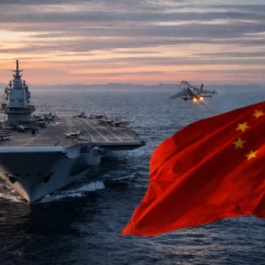 China's Aircraft Carrier Fleet Expansion map and carrier group at sea