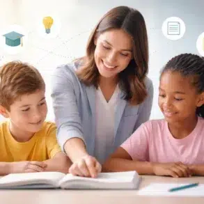 Colegia dashboard showing student and teacher learning tools