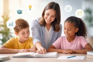 Colegia dashboard showing student and teacher learning tools