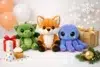 Creature Stuffed Animals gift bundle with cute plush creatures for birthdays and holidays