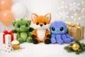 Creature Stuffed Animals gift bundle with cute plush creatures for birthdays and holidays