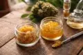 Cured Resin vs Live Resin comparison showing differences in taste, terpene retention, potency, and price