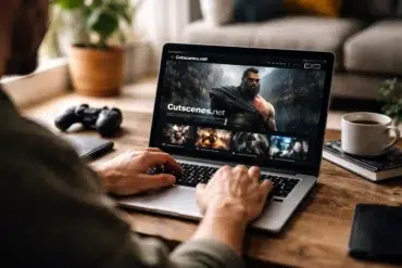 Cutscenes.net website for watching video game cinematics and story cutscenes