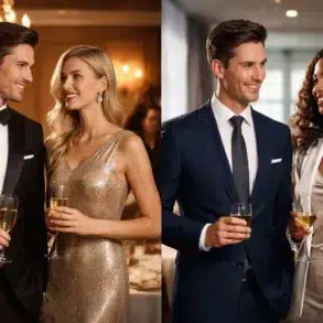 Elegant comparison of dinner suit and business suit styles for formal and professional occasions