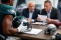 Eagles Rookie Trade Attempt NFL player during training camp discussion