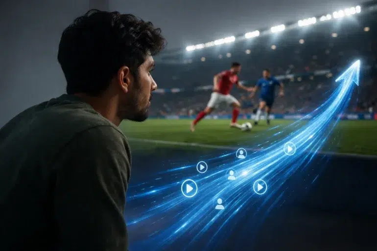 East Stream Live trending during a major sports event on mobile and desktop screens