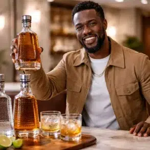 Kevin Hart Tequila Gran Coramino bottle launch and premium tequila branding