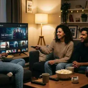 Levidia online streaming entertainment platform viewed on a modern digital screen