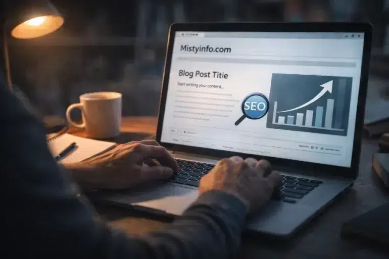 Mistyinfo.com Blogging Blogger SEO checklist to rank faster in 2026