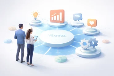 Mixmoz.com homepage view representing its role in today’s blogging ecosystem