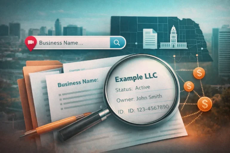 Nebraska Business Entity Search official state business record lookup