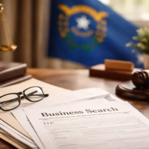 Nevada SOS Business Search online database for company records
