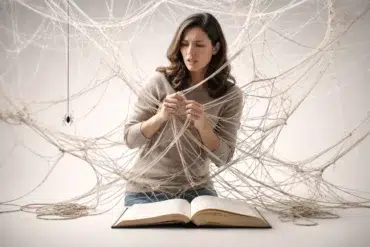 Oh What A Tangled Web We Weave quote meaning and origin explained illustration