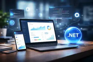 Rapid Web App in .NET dashboard showing fast API responses and performance metrics