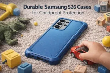 Protect your device in style with these sleek Samsung S26 Cases, featuring a built-in ring holder for added convenience and grip.