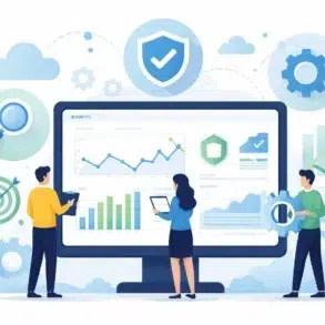 Sitewatch Web dashboard showing uptime, SSL checks, DNS validation, and security header analysis