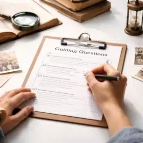 Student Handout 1.2 Guiding Questions for Historical Case Studies Answers example sheet for history students