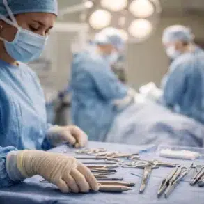Surgical Tech Jobs professional assisting in modern operating room surgery