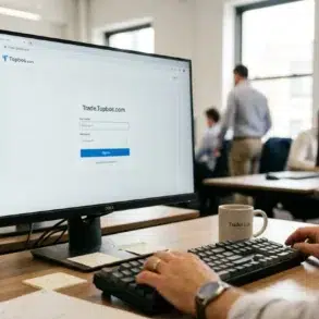 Trade.Topbos.com login dashboard for online trading account access