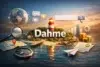 Web Dahme homepage showing weather, webcam, and visitor information for Dahme