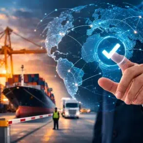 Web Gümrük digital customs platform interface for online trade management