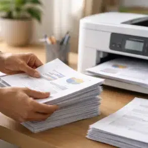 What does collate mean when printing example page order