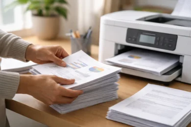 What does collate mean when printing example page order