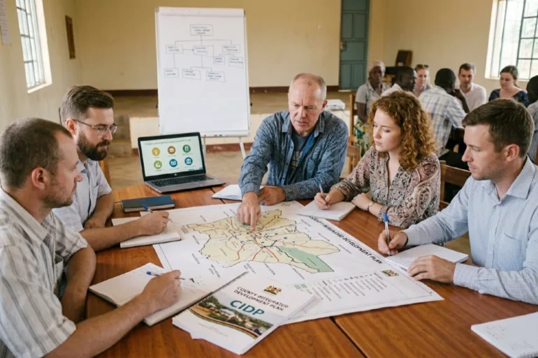 What Is County Integrated Development Plan overview showing county planning, budgeting, public participation, and development priorities