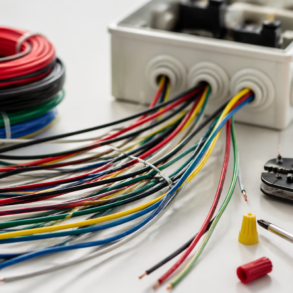 22 AWG Wire used in electronics, thermostat wiring, and low-voltage housing projects