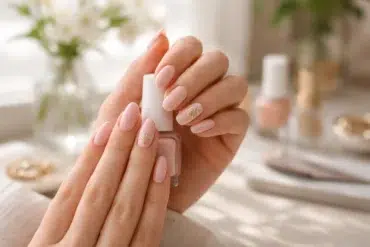 Beauti Nails ideas featuring glossy nude, French tip, chrome, and elegant polished manicure styles