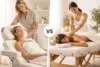 Beauty Bed vs massage table comparison in a salon and treatment room