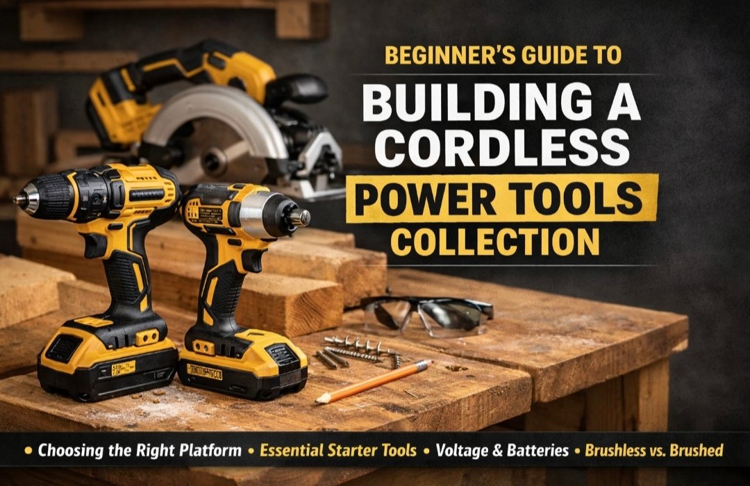 Power Tools Collection Beginner’s Guide to Building a Cordless Power Tools Collection