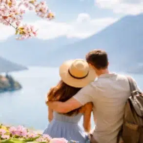 Best Places to Visit in Spring with beautiful weather, blooming flowers, scenic coastlines, charming cities, and colorful landscapes