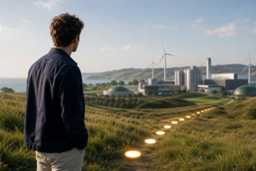 Bodenxt concept showing green industrial growth, innovation, and digital transformation in Boden, Sweden