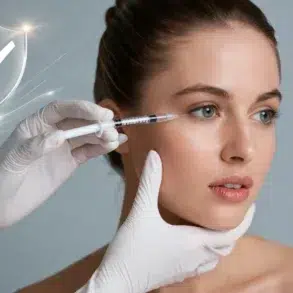 Botox Around Eyes treatment consultation discussing safety, risks, crow’s feet, and expert injector advice