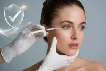 Botox Around Eyes treatment consultation discussing safety, risks, crow’s feet, and expert injector advice