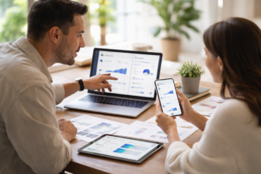 Fintech Design Agency Uitop creating UI/UX solutions for a modern digital finance platform