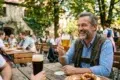 German Beer served in traditional glasses showing pilsner, hefeweizen, dunkel, and other classic German beer styles