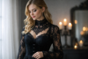 Gothic Lingerie in elegant black lace styles for every mood