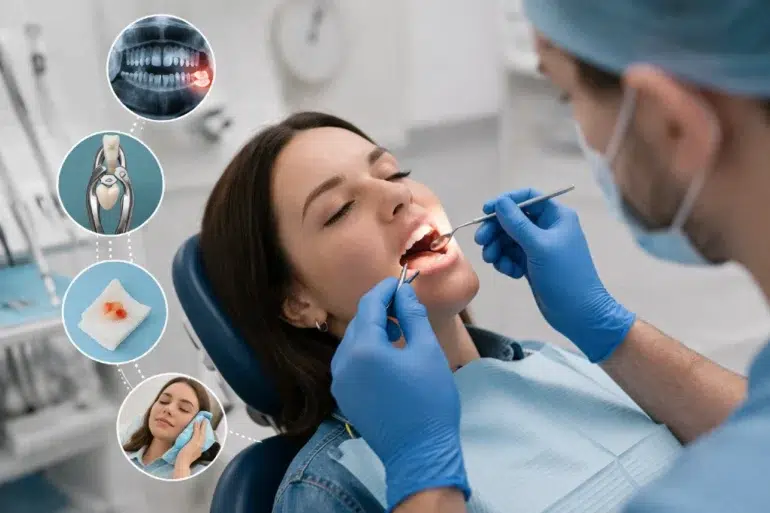 How Long Does Wisdom Teeth Removal Take timeline from start to finish after wisdom tooth extraction