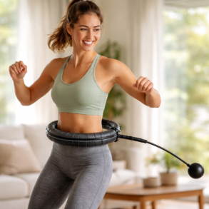 Hula Rope workout for core strength, cardio fitness, and home exercise