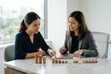 MyUSFinance Personal Loan Calculator showing estimated monthly personal loan payments and total borrowing cost