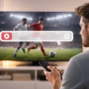 RojadirectaTV search trend concept showing fans looking for live sports streaming access on mobile and desktop devices