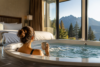 Room Hot Tub Hotels luxury suite designed for a relaxing getaway