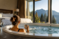 Room Hot Tub Hotels luxury suite designed for a relaxing getaway