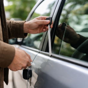 Slim Jim Tool being discussed in the context of vehicle lockouts, safety risks, and legal concerns