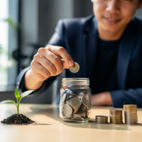 Startup Booted Fundraising Strategy concept showing founders planning smart capital raising steps